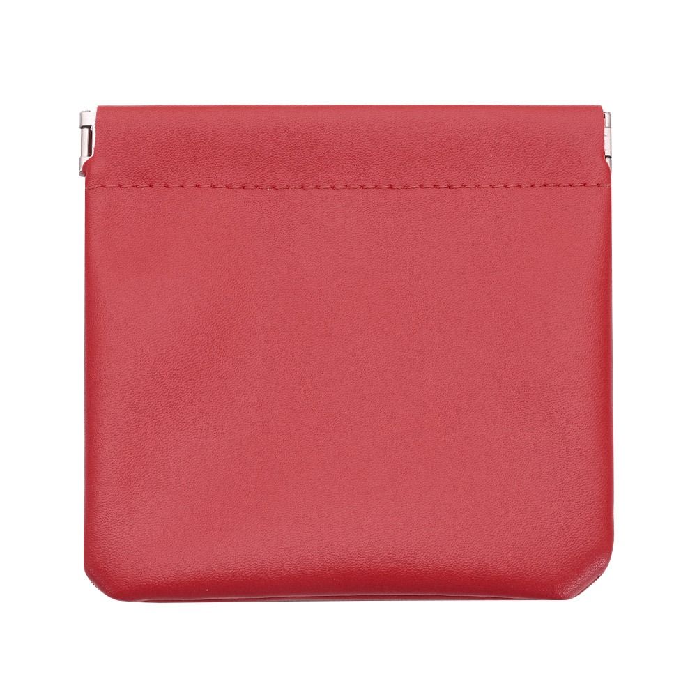 Fashion PU Leather Earphone Storage Bag Coin Pocket Purse Mini Wallet Key Organizer Money Change Pouch Women Credit Card Holder