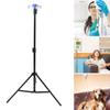 Tripod IV Pole Stand with Hook ABS Iron Steel Portable IV Pole  Floor Stand for Clinic Ho