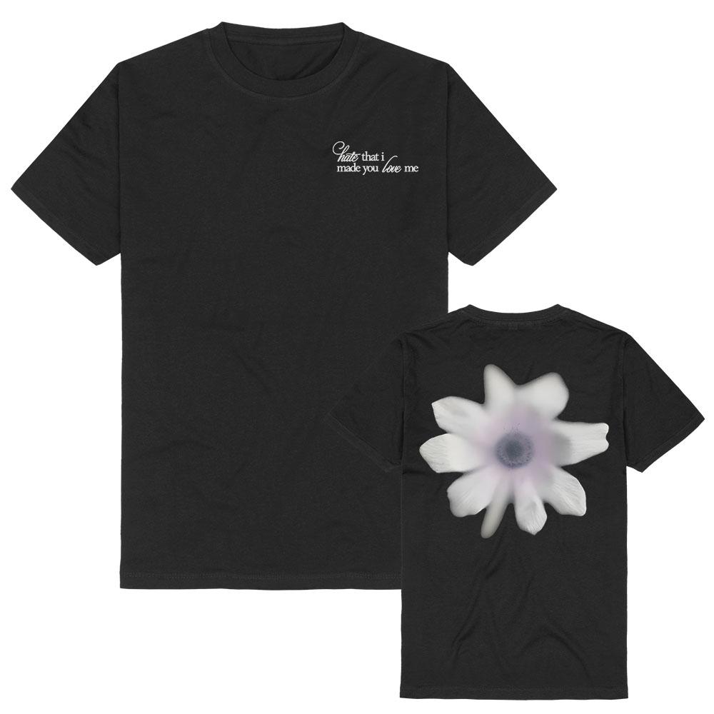 Hate That I Made You Love Me Photo T-shirt Ariana Grande Petal Flower Design Graphic Print Tees Short Sleeve Cotton Female Shirt