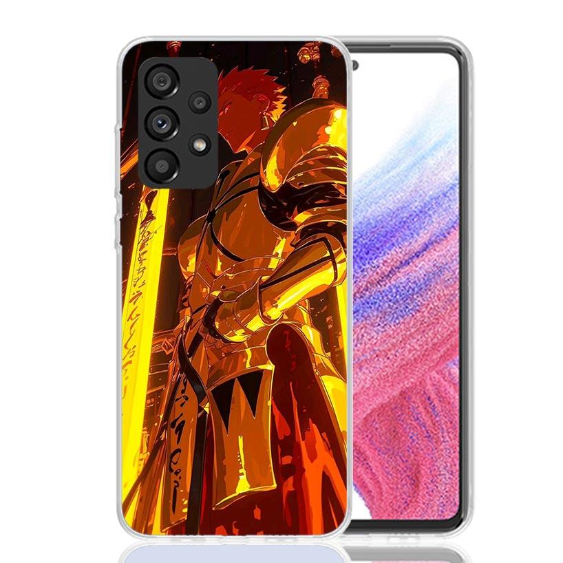 Fate Zero Stay Night Gilgamesh Phone Case For Samsung Galaxy A17 A16 A14 A15 A13 A57 A56 A54 A55 A53 A37 A36 A34 A35 A33 A26 A24
