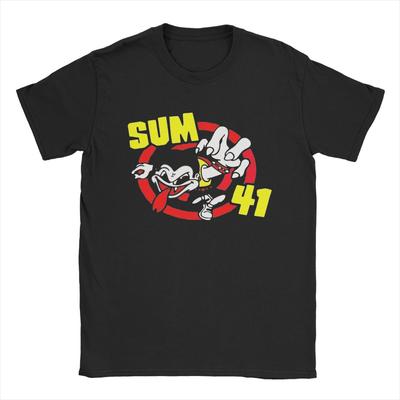 Pánske tričko Sum 41 SUM41 Punk Humor Tričko s krátkym rukávom a okrúhlym výstrihom Čistá bavlna Párty oblečenie