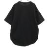 THE RERACS Short Sleeve T-shirt Black Plain Pocket T-shirt Men's Used