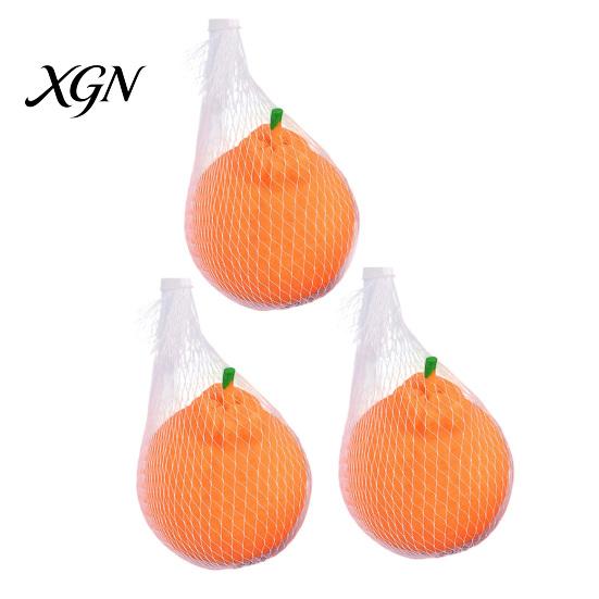 Desk Stress Relief Toy 1/2/3/Pcs Orange Squeeze with Mesh Bag Relieving Dekopon Fruit-shaped Tangerine Stretchy Anti-anxiety Simulation Fruit Sensory
