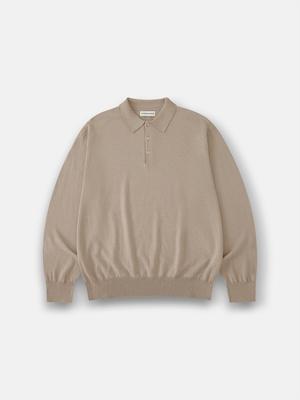 Deowedeoijeueosseom Spring Collar Knit (Taupe)