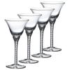 4PCS 110ml Cocktail Glasses Martini Glass Set Of 4