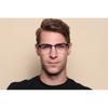 Full Rim Browline Black Silver Smartbuy Collection Hinn 71006 C13 Fashion Unisex Eyeglasses