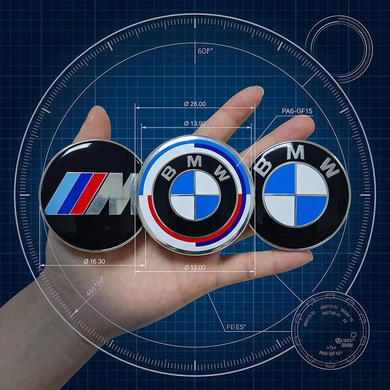 56MM Hub Center Cap Rim Hub Dustproof Cover Emblemem Car Wheel Center for Bmw M M4 M5 M6 F11 X3 F25 F20 F30 G20 F31 F34 F10 G30