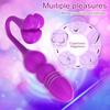 Telescopic Vibrator for Women 10 Frequency Vibrating Egg Vaginal Ball G-Spot Clitoral Stimulator Love Egg Sex Toys for Couple