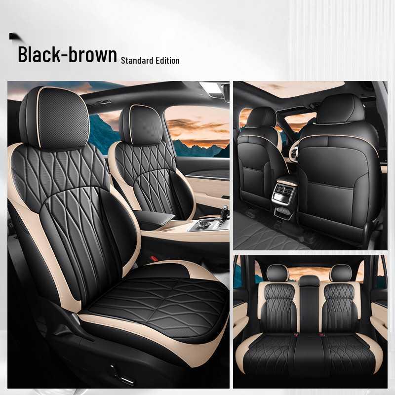 Geely Xingyue L 25/26 Full Coverage Leather Car Seat Covers - Universal All-Season Cushions Specify car model year