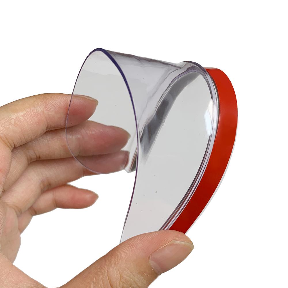 2 ADET Araba Dikiz Aynası Yağmur Kaş Karbon Fiber Güneşlik Gölge Kapağı Koruyucu Yağmur Araba Ayna Aksesuarları için Şeffaf Görüş