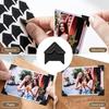 240/24PCS Corner Stickers DIY Vintage Corner Kraft Paper Stickers Scrapbook Self-Adhesive Photo Album Accessories Corner Sticker