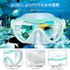 Supertrip Snorkeling Set Snorkel Dry Reinforced Glass Easy To Suitable for and Water Unisex (2-piece Set) Anti-fog Lens, Mask, Snorkel, Anti-fog,