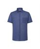 Dagseusyeocheu Wool Blend No-Care Solid Short Sleeve Dress Shirt_Dls1Shds104N1
