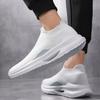 Men 'S Casual Shoes Spring Knit Couple Socks Shoes Unisex Breathable Sneakers Fashion Slip -On Loafers Men Running Shoes