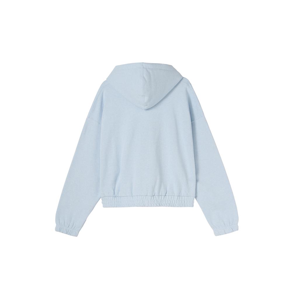 Jordan Sweatshirts Women's Blue Hooded Moderate Regular DD6999-438