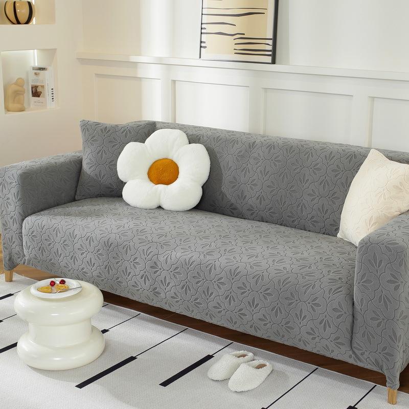 Sofabezug Rundum eingewickelt Einfacher Sofabezug Universal Sofa Schonbezug Sofakissenbezug Stretchbezug Stoff Anti-Kratz