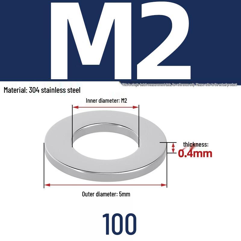 304 Stainless Steel Flat Washers
