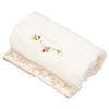 Nishikawa Bath Towel, 100% Cotton, Wedgwood Wild Strawberry, Strawberry Design, Smooth Shirring, Soft Ivory, TT11304606I