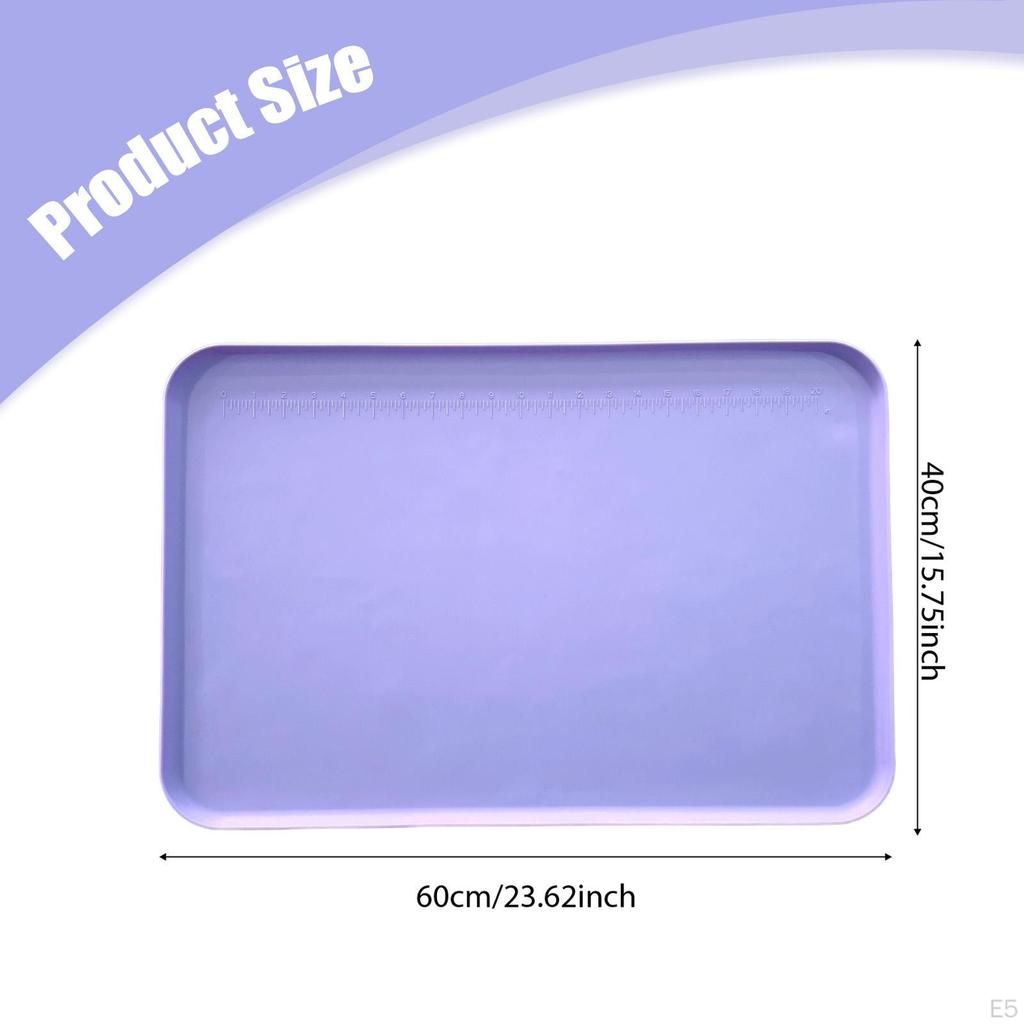 Non-Stick Silicone Painting Mat for DIY Resin Clay Molding Multi-Purpose Easy Clean Washable 61 X 40