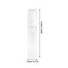 Foundation Mini Container Airless Pump Bottle for Travel 8Pcs Set White