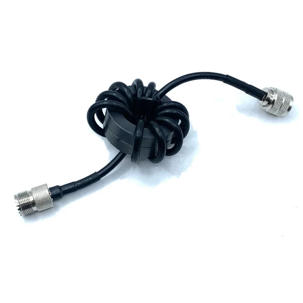 1 EM-25 EM-43 1.8-30MHz Shortwave Choke Magnetic Toroid For High-Frequency Shortwave Radio Signal Receiver Accessories