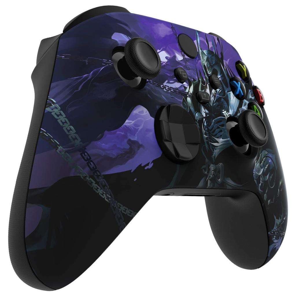 Custom Front Housing Shell for Xbox Series Featuring a Mildly Cover Faceplate for Xbox Series and Xbox Core Not eXtremeRate's X/S, Horror-inspired