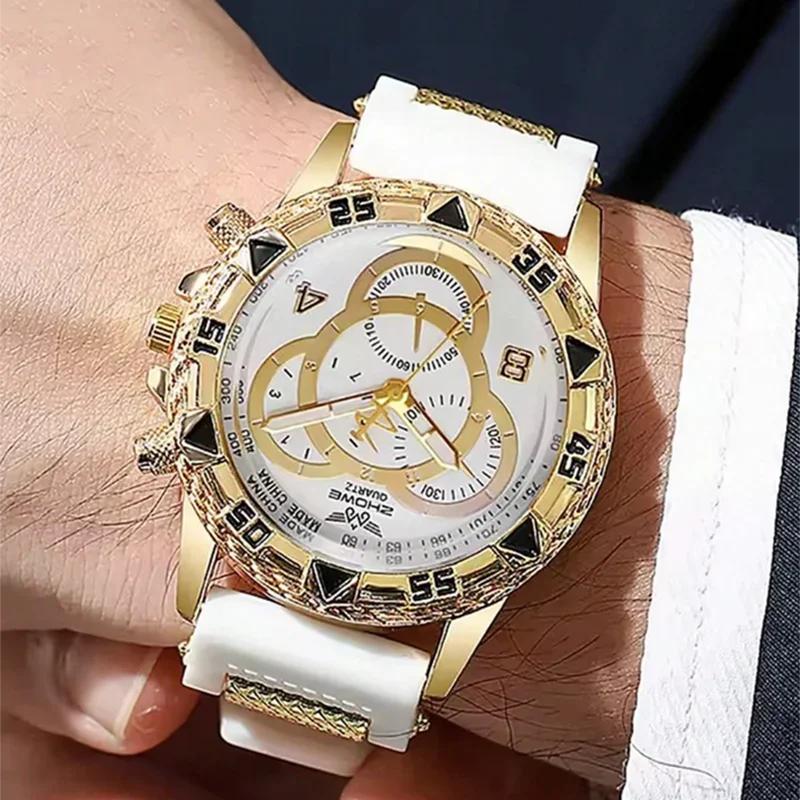 Men's Business Watch Fashionable and Handsome Stainless Steel Quartz Watch as a Birthday Gift for Boyfriend