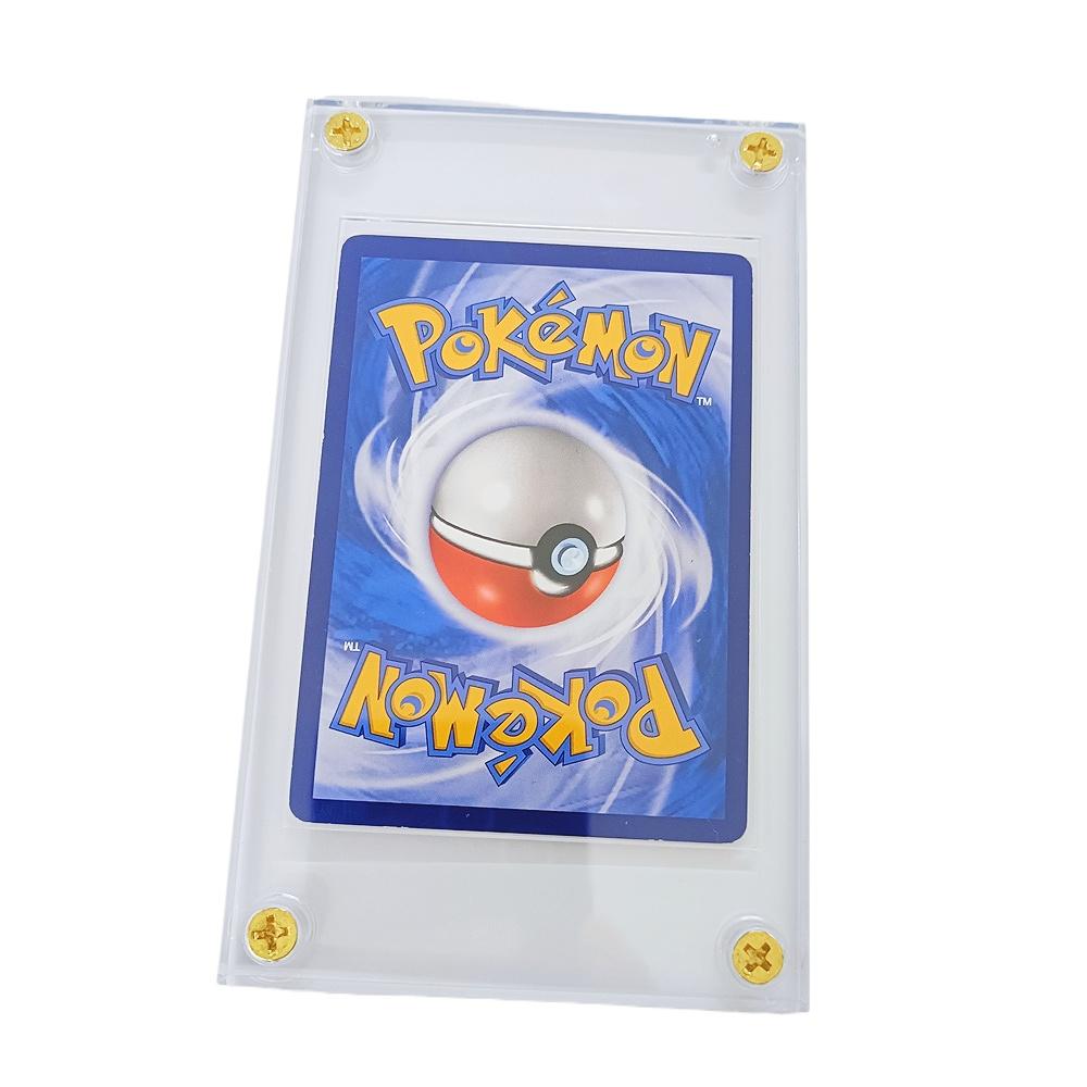 Card Holder Screw Trading Card Protector 35 PT Baseball Card Protectors for Football Sports Game Cards Storage Display