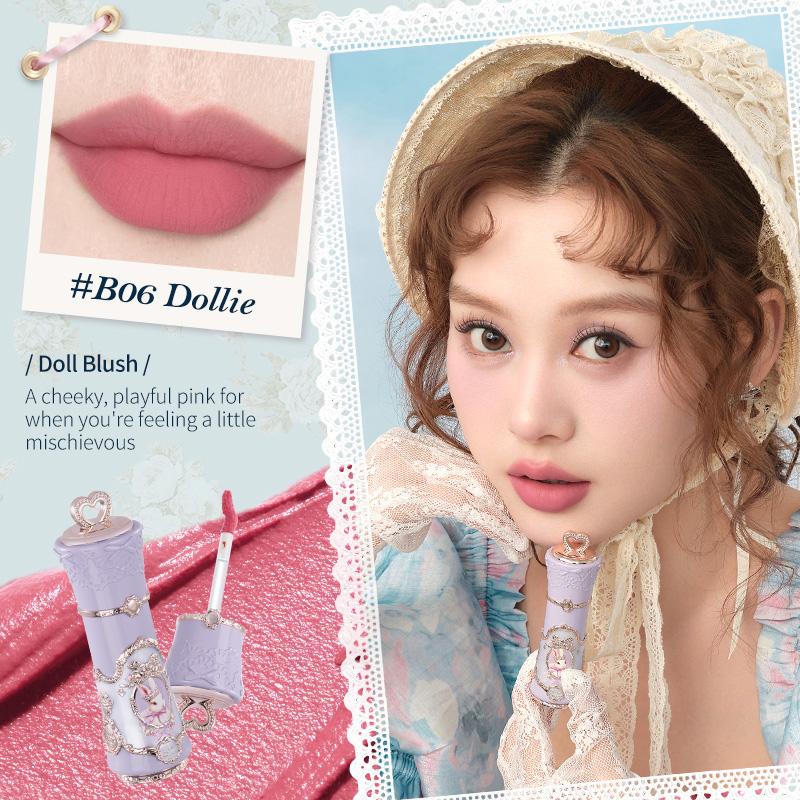 Flower Knows Make-up Bunny Garden Collectie Cloud Lip Crème Mat Fluweelachtige Lippenstift Koreaanse Lip Tint