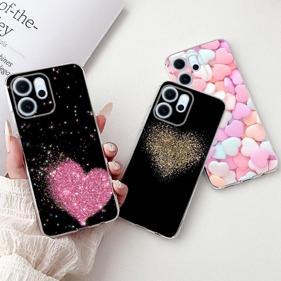 For Cover OPPO Reno 14F 2025 Case Reno14F Popular Bamboo Bowknot Soft Silicone Clear TPU Bumper For OPPO Reno14 F CPH2743 Shells