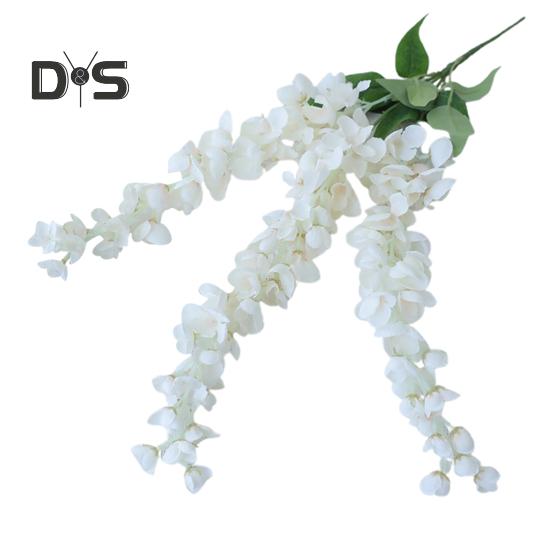 

Искусственные подвесные цветы, реалистичные поддельные цветы, лозы, устойчивые к погодным условиям, искусственные цветы для подвесной корзины, арки, внутреннего и наружного украшения бежевый