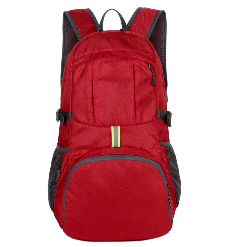 Lättvikts Vikbar Stor Kapacitet Unisex Utomhus Rese- & Sportryggsäck