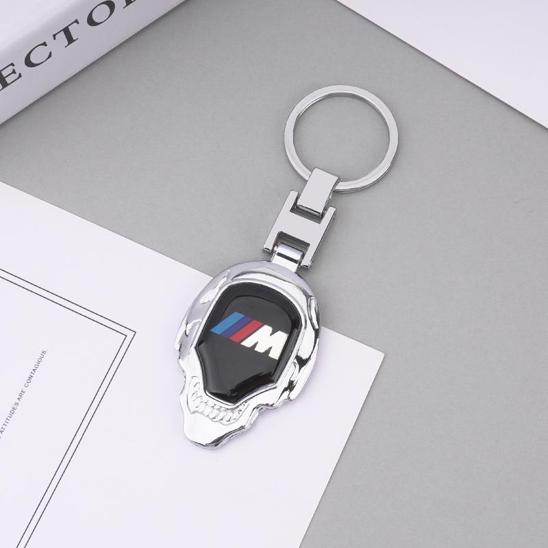 Metal Car Logo Key Fobs Keyring Key Chain For BMW 530i 540i 550e 750e 740i 760i X1 X2 X5 X6 X7 M5 iX1 iX2 iX XM i5 i7 2024 2025 blfg97