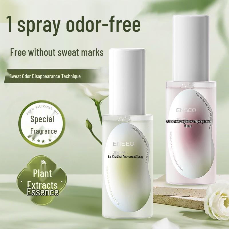 ENSEO Long-Lasting Perfumed Body Odor Antiperspirant Spray for Underarms