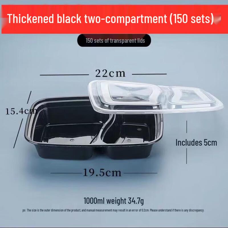 Disposable Plastic Takeaway Meal Box