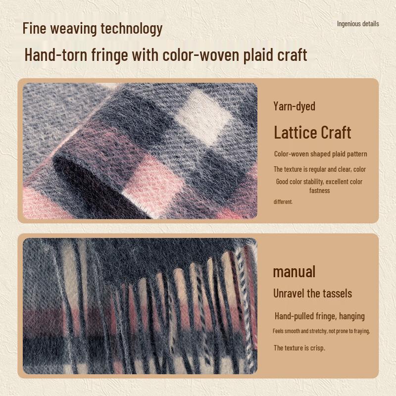 Women's 100% Lambswool Scarf & Shawl