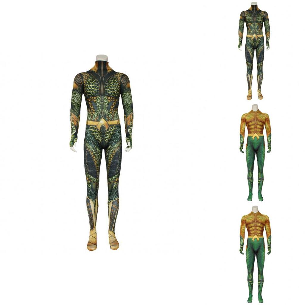 Justice League Aquaman Kostüm für Halloween Bühnenauftritt
