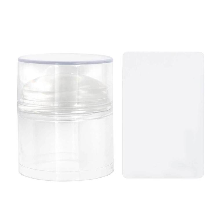 Precise Nail Stamp Kit With Interchangeable Plastic Plates And Silicone Roller For Professional Quality Results