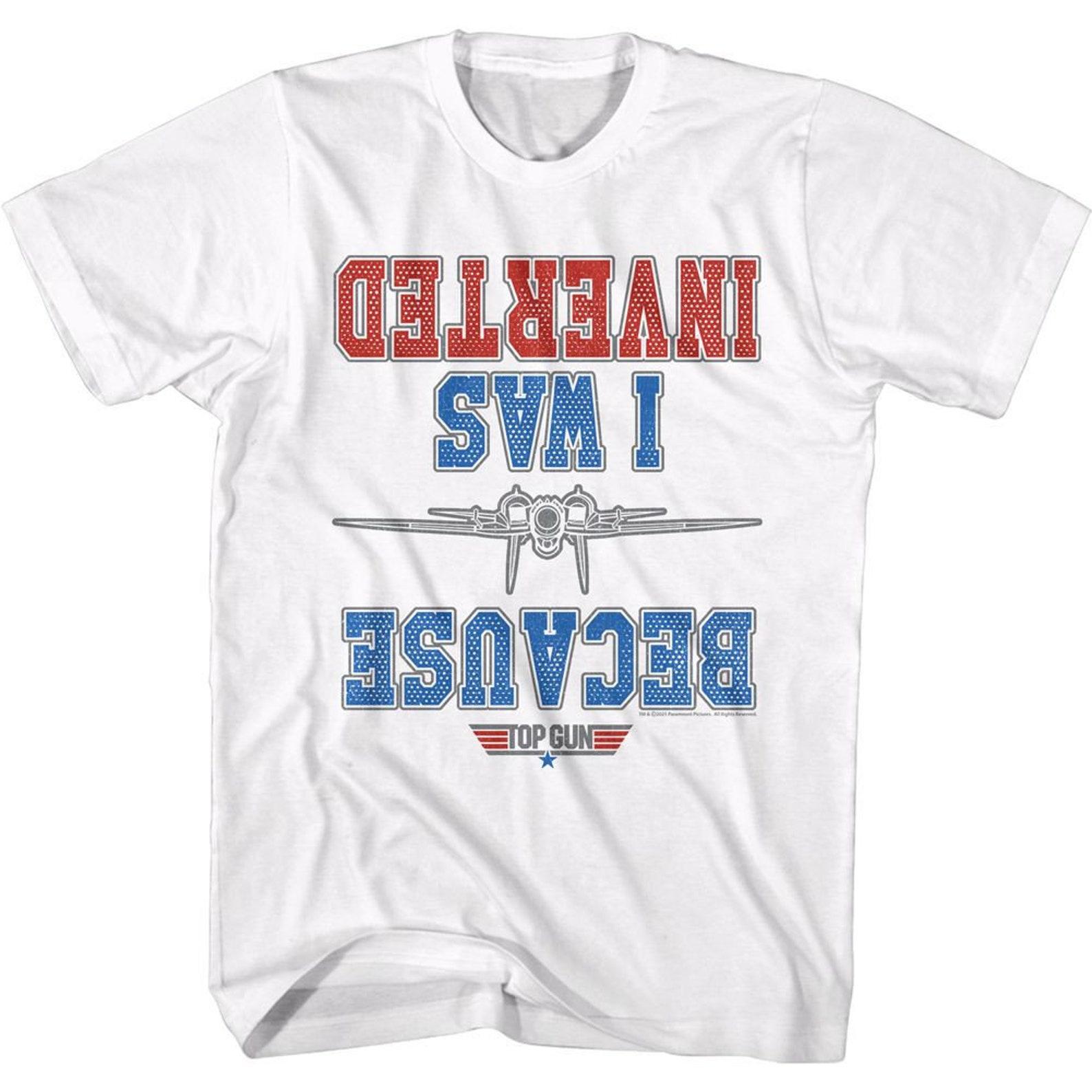 Top Gun Inverted White T-Shirt 2XL
