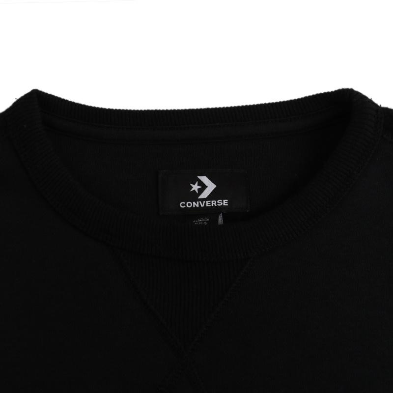 (WMNS) Converse All Star Sweater Asia Sizing 'Black' Women's 10019801-A01
