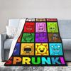 Sprunki Characters Game Blankets  Flannel Funny Breathable Throw Blanket for Home All Season