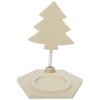 Support à Bougie Sapin 9x7,8x11 cm