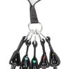 Gym Handles Ankle Straps Tricep Rope Carabiners Set Home Gym Cable Machine Attachments Accessories Exercise Equipment