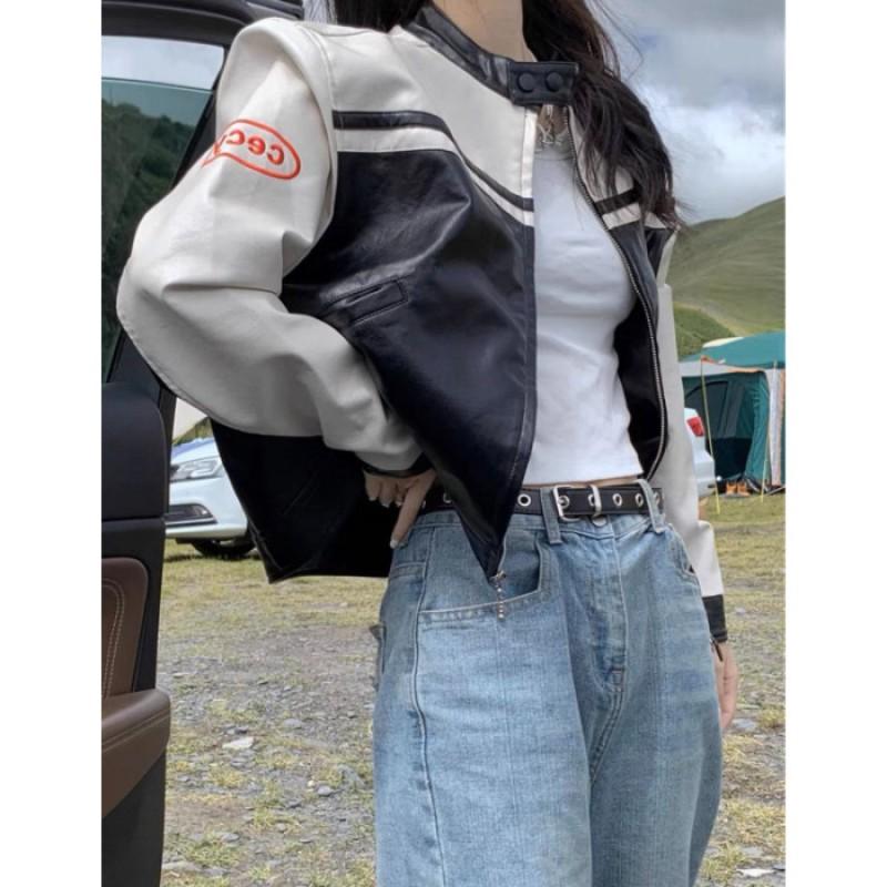 Womens Oversized Faux Shearling Bomber Jacket
