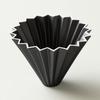 New Matte Color ORIGAMI Dripper with Box and Engraved Design Sold Separately M Holder (Matte Black, Size)