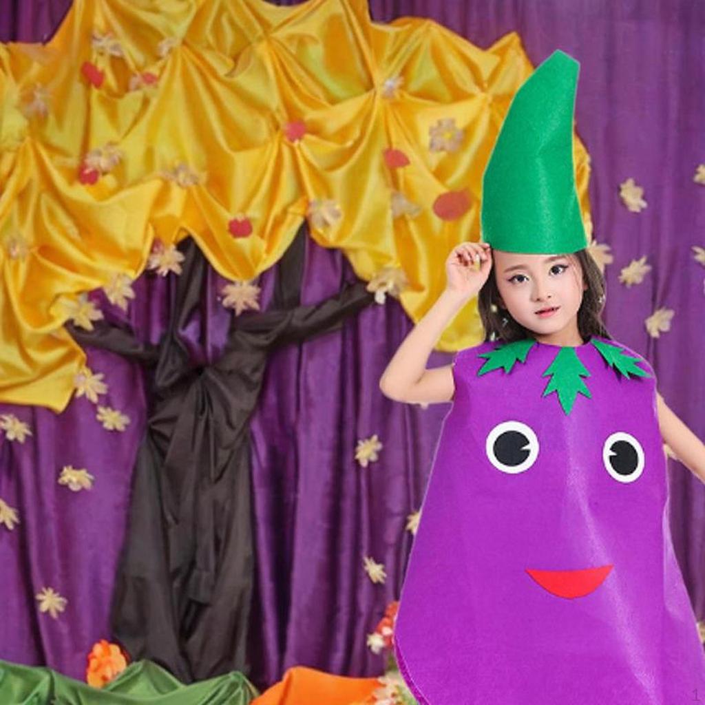 Kinder Obstkostüm Cosplay Jungen Mädchen Kinder Kleidung für Rollenspiel Halloween