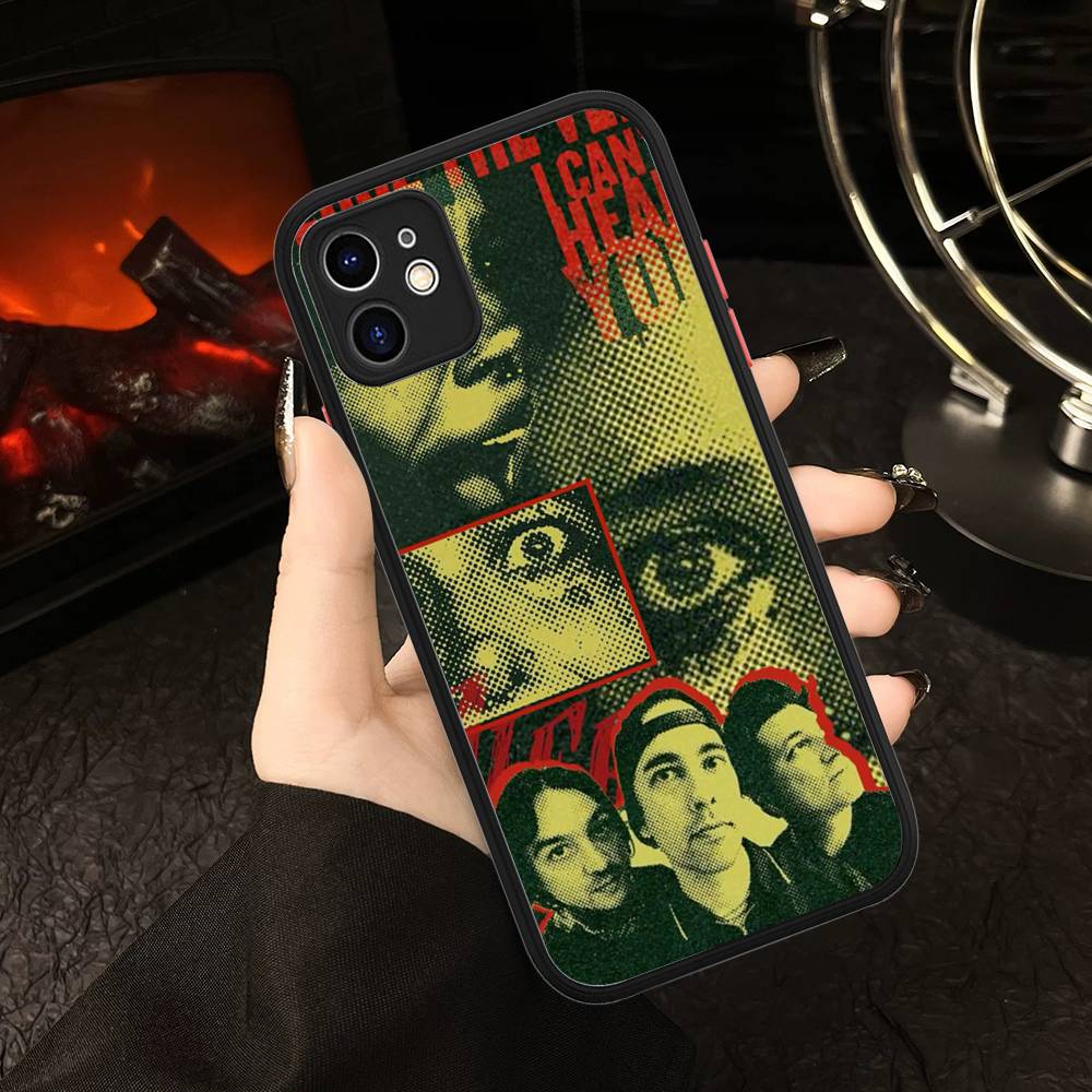 

Band Pierce The Veil Band Matte Translucent Phone Case For Iphone 16 ProMax 15 14 13 12 11 X XS PRO Plus iphone 11