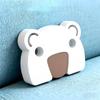 Baby Safety Door Stopper Home Toddler Anti-Pinch Hand Thick Door Block Cartoon Bear Kids Finger Protect White EVA Door Stoppers