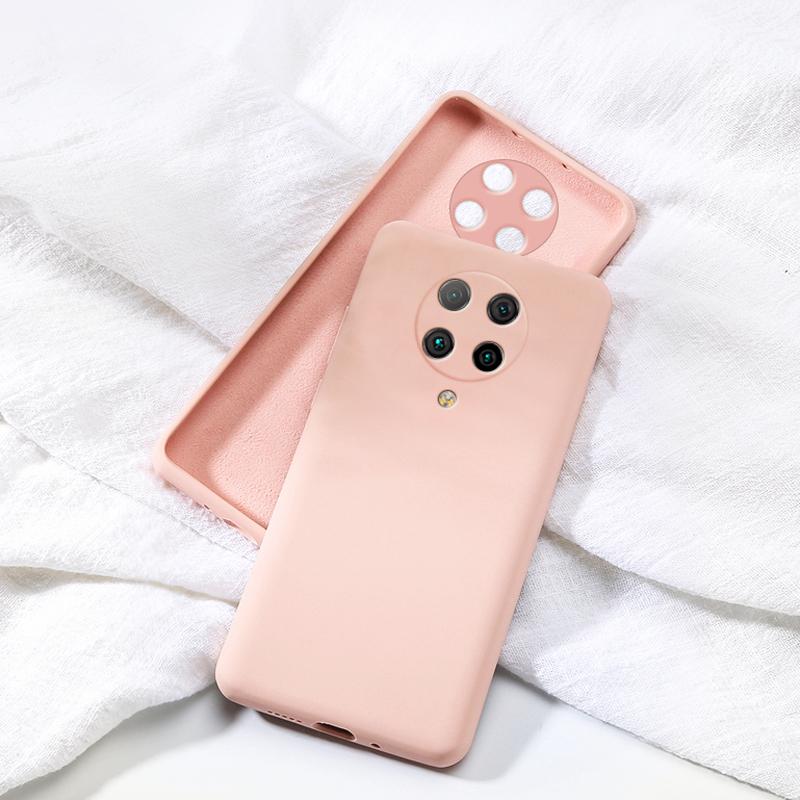 For Xiaomi Poco F2 Pro Case Al Liquid Silicone Soft Phone Rubber Cover For Xiaomi Poco F2 Pro Case for Xiaomi Poco F2 Pro