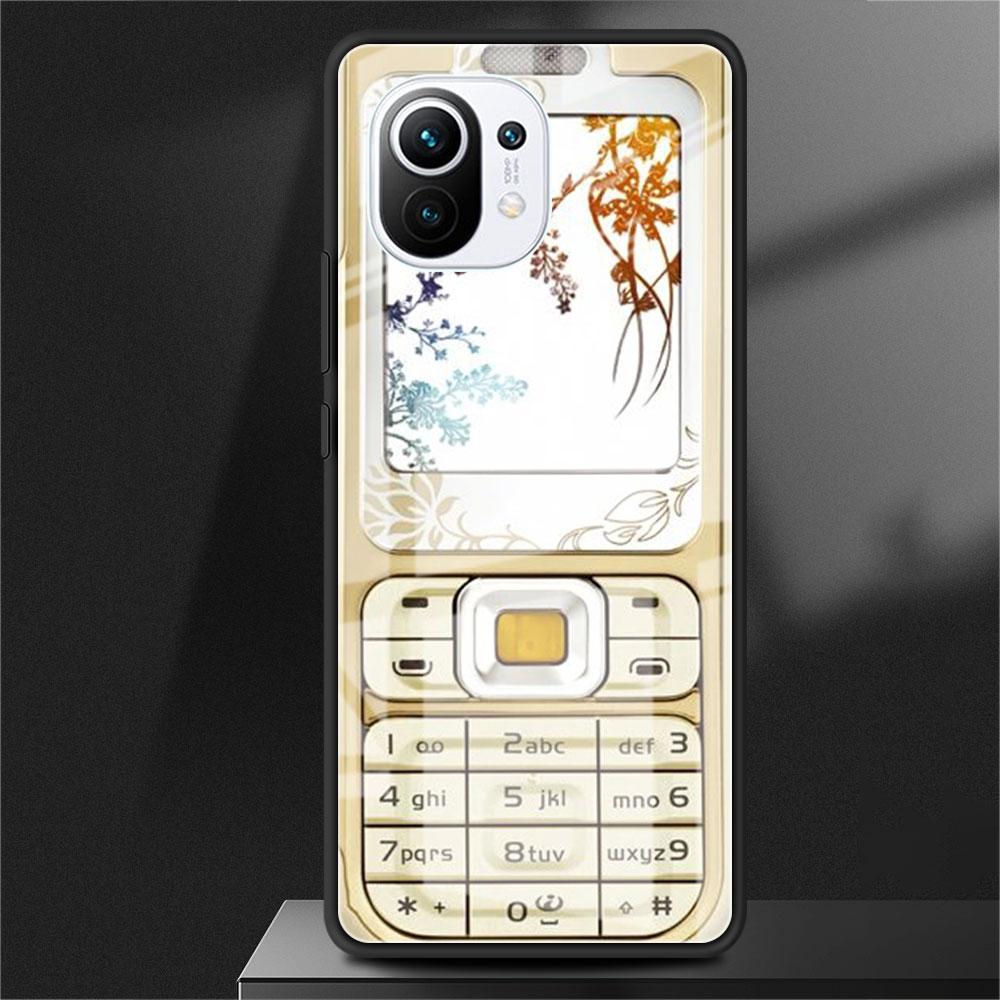 Magnetic Radio Tape Cassette Glass Case For Xiaomi Poco X3 NFC 11 Lite 11T F3 M3 Redmi Note 11 10 9 8 Pro 10S 9S Phone Cover